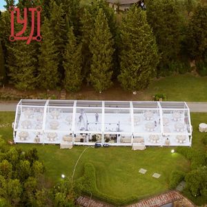 Tente de fête blanche 1020x40 avec fenêtre transparente de Yijin, Chine - Product Image 1