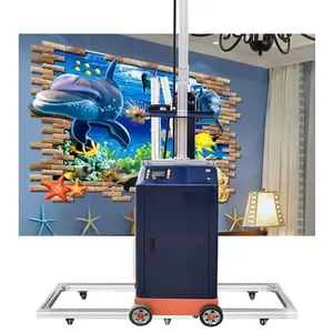 nice price direct to wall hybrid printer for kids bedroom 3D wall painting in Asia india