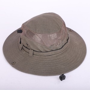Wide Brimmed Fisherman <b>Hat</b> Khaki Breathable Sun Protection Outdoor <b>Summer</b> Bucket <b>Hat</b> - Product Image 5