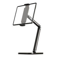 Support de Téléphone/Tablette Pliable et Réglable X69Pro en Alliage d'Aluminium pour Bureau, Compatible iPad et iPhone