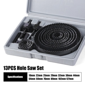 ชุดดอกสว่านเจาะรูไม้และแผ่นยิปซัมแบบไบเมทัล 13/8/5 ชิ้น - Product Image 6