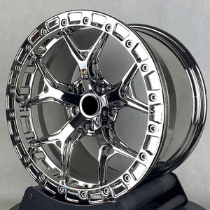 Rines Deportivos Personalizados de 17-22 Pulgadas, Pulidos y Fresados, con Sistema Beadlock, 5x112 5x120, Compatibles con Clase <span class=keywords><strong>E</strong></span>, S4, <span class=keywords><strong>BMW</strong></span> 320i, 330i, Rines Forjados Personalizados - Product Image 1