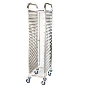 Chariot de boulangerie commercial robuste en acier inoxydable |   Équipement de boulangerie pour cuisine commerciale, restaurant, hôtel, boulangerie, maison - Product Image 1