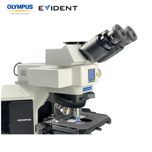 Olympus BX53 onderzoeksmicroscoop met driekleuren fluorescentie-aansluiting, uitgerust met 5 objectieven (4x, 10x, 20x, 40x, 100x) en LED-verlichting - Product Image 4