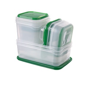 Vendita calda <span class=keywords><strong>Set</strong></span> di 17 plastica contenitore per alimenti <span class=keywords><strong>Set</strong></span> di conservazione <span class=keywords><strong>frigo</strong></span> scatola di conservazione dispensa <span class=keywords><strong>Organizer</strong></span> con coperchio - Product Image 6