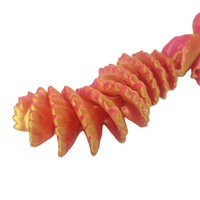 Modelo de juguete de ardilla bonita impresa en 3D OEM, adorno de articulación móvil creativo para habitación de niños, amantes de dinosaurios de plástico de fábrica