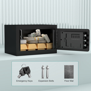 Caja Fuerte Digital Electrónica Mini <span class=keywords><strong>de</strong></span> Alta Calidad GDLT con Cerradura <span class=keywords><strong>de</strong></span> Llave, para Depósito <span class=keywords><strong>de</strong></span> Efectivo, Caja <span class=keywords><strong>de</strong></span> Seguridad para Dinero, Regalo para Niños - Product Image 6