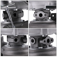 Turbocompresor Universal GT2871 T25 GT2860 A/R .64 con Enfriamiento por Agua y Aceite, Aumenta la Potencia hasta 350 BHP