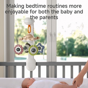 Tumama Kids Crib <strong>Mobile</strong> Toys Plush Sleep Projection Bed Bell Toy Bluetooth &amp; Remote Control Hang Rattle Baby <strong>Cot</strong> <strong>Musical</strong> <strong>Mobiles</strong> - Product Image 5