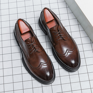 Chaussures de Ville Homme en Cuir Synthétique, Baskets de Luxe Décontractées, Nouvelle Tendance 2024, Mocassins Loisirs pour <span class=keywords><strong>Mariage</strong></span> et Bureau - Product Image 5