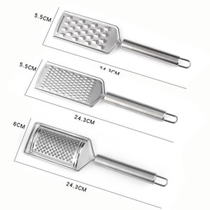 Picadora de acero inoxidable multiusos, herramienta afilada para verduras, ajo, avión, rallador de queso y limón, accesorios de cocina, DD984 - Product Image 6