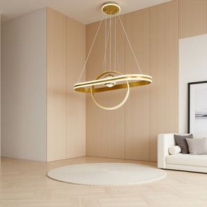 Lampu Gantung Mewah Modern 2026 Desain Industrial High-End Tiga Warna dengan Fitur Peredupan untuk Restoran, Bar, Kamar Tidur Utama - Product Image 6