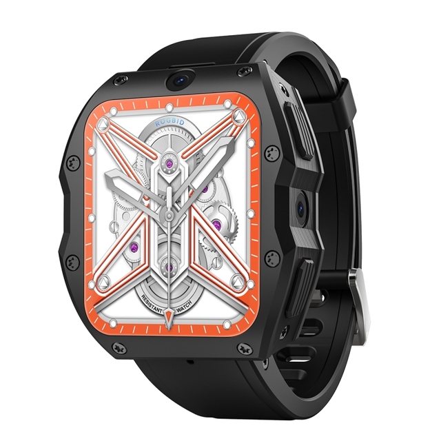 Hot Sale for Model X 4GB+128GB 1.99 Inch IP68 Waterproof Android 9.0 4G Dual Cameras Matte Smart Watch