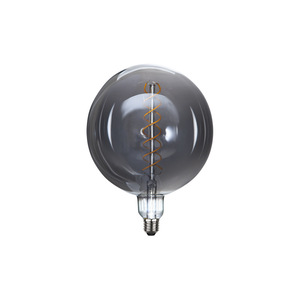 Lumière flexible à filament LED de couleur fumée surdimensionnée, double hélice, options G150 G200 2w-9w, E12 B22 G9 G4, aluminium, décoration intérieure - Product Image 2