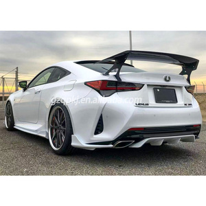 Pour 18-20 Lexus <span class=keywords><strong>RC</strong></span> artisan Kit de carrosserie Spoiler Lexus RC300 rc350 Diffuseur de pare-chocs avant et arrière en fibre de carbone - Product Image 4