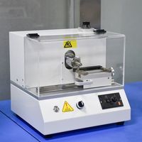 Máquina de corte de muestras eléctrica con control de velocidad y profundidad ajustables para ensayos de impacto y prueba de corte por muesca