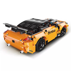 Moule King 15006 545PCS Car <span class=keywords><strong>Serie</strong></span> RC Orange Challenger Racing Car Building Block Model Technical Educational Toy Festival Gift - Product Image 6