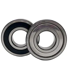 High Performance Rubber Ring 20*47*14mm Deep Groove Ball Bearings 6204-2RS For Construction Machinery