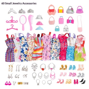 Set <span class=keywords><strong>di</strong></span> <span class=keywords><strong>Accessori</strong></span> per Bambole da 30cm, Mix <span class=keywords><strong>di</strong></span> Vestiti per Bambole alla Moda, per Ragazze, Vendita all'Ingrosso - Product Image 2