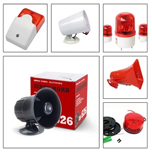 30 Вт Высокая децибел 12 В анти-помехи строгий эксперимент Водонепроницаемый Электронный забор системы сигнализации сирена - Product Image 4