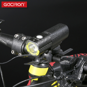 Gaciron-accesorios para bicicleta eléctrica, luces delanteras <span class=keywords><strong>LED</strong></span>, piezas de repuesto para bicicleta eléctrica, faro delantero para bicicleta de montaña