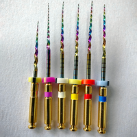 Ai-Oral Limas Rotatorias Endodónticas Eléctricas de Niti Activadas por Calor, Arcoíris, para Endodoncia