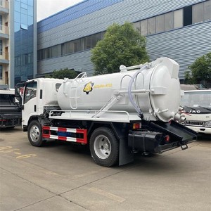 Isuzu 4X2 Waste Sewage Suction Truck Cesspool Emptier Vehicle for Sale - Product Image 6