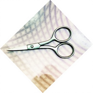 ASAP Ciseaux de précision russes de qualité durable pour la coupe des moustaches et des barbes, à pointe italienne incurvée en acier inoxydable - Product Image 6