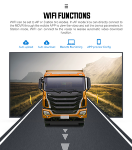 Sistema de Cámara para Camiones MDVR 4G de Alta Calidad con IA, GPS, Wifi, 4 Canales, Tarjeta SD, DVR Móvil - Product Image 5