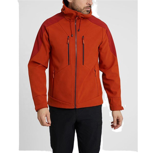 SFANA SPORTS <b>Men's</b> Windproof Mountain Ski <b>Jacket</b> Winter Warm Snow Hooded Waterproof Zipper <b>Long</b> Sleeve Adults Hard Shell - Product Image 1