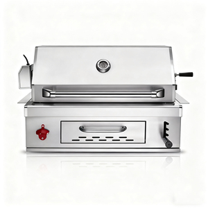 Grande Grill <span class=keywords><strong>BBQ</strong></span> da Incasso per Cucina da Esterno, Griglia a Carbone in Acciaio Inox 304 per Patio e Giardino, <span class=keywords><strong>BBQ</strong></span> in Stile Americano - Product Image 1