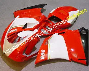 Kit de carénage pour moto Ducati, nouveau, ensemble de carrosserie, 996 748 916 998 1996 ~ 2002