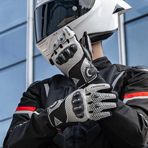 Gants de moto MOTOWOLF à motif à carreaux, gants de course de haute qualité en <span class=keywords><strong>cuir</strong></span> - Product Image 4