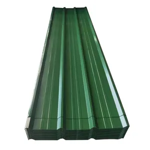 En iyi fiyat afrika IBR oluklu çelik çatı kaplama levhası 1d PPGI dalgalı yamuk şekli