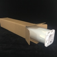 Film autocollant semi-transparent imperméable pour imprimante jet d'encre, film PET imprimable pour étiquettes, impression d'étiquettes, graphiques publicitaires