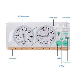 स्कूल प्रयोगशाला घूर्णन गतिशीलता साधन शिक्षण संसाधन मध्य विद्यालय भौतिक वर्ग उपयोग डिस्क परिपत्र डायनामोमीटर - Product Image 2