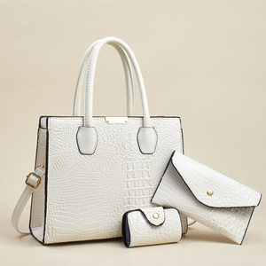 Conjunto de Bolsos de Mano de Tres Piezas An Ru Shi, Bolso Bandolera de Gran Capacidad, Estilo Madre e Hija, Verano 2025, Forro de Poliéster - Product Image 3