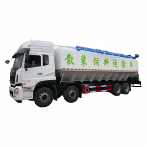 Camión <span class=keywords><strong>de</strong></span> Alimentación a Granel Foton Auman 8x4 <span class=keywords><strong>de</strong></span> 40m³ para Granjas Avícolas |   3 Compartimentos |   Barrena Hidráulica |   Proveedor <span class=keywords><strong>de</strong></span> China - Product Image 5
