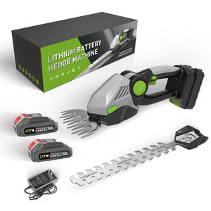 Mini taille-haie sans fil, <span class=keywords><strong>coupe</strong></span>-herbe et arbustes électrique portatif pour jardin, outil de taille rechargeable, vente directe usine - Product Image 1