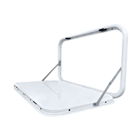 Table murale pliable robuste en alliage d'aluminium pour camping-car, caravane, remorque 800*450mm