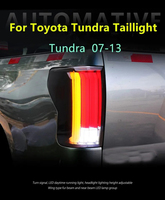 Ensemble de feux arrière LED pour Toyota Tundra 2007-2013, feux de stop, clignotants, feux de recul