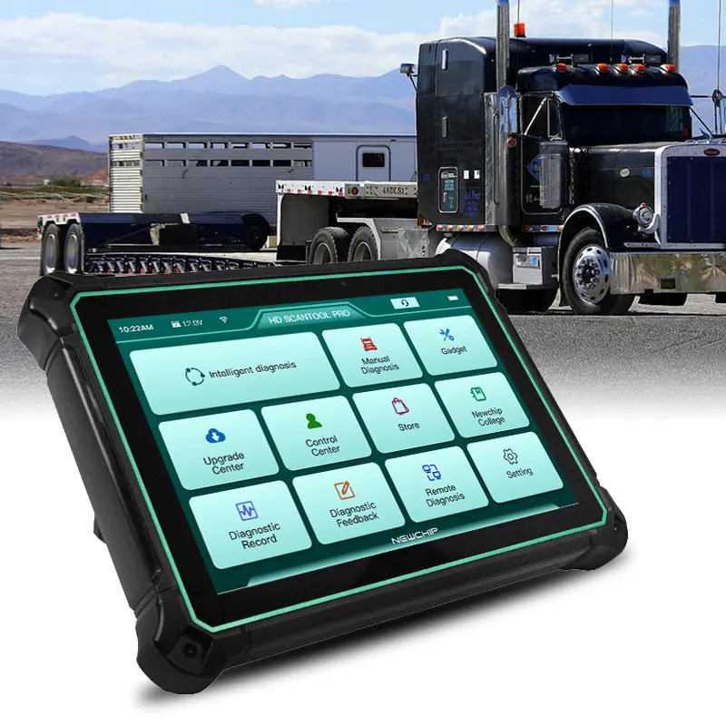 Heavy duty truck diagnostic software laptop tablet for sale, diesel diagnostic scanner HD SCANTOOL PRO HDT701