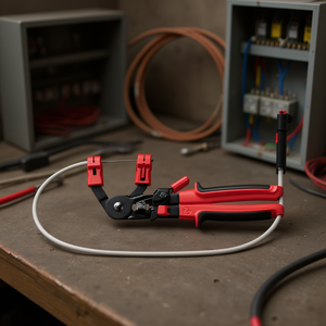 Pince coupante 871 avec dénudeur de câbles et outil de sertissage pour réparation électrique - Product Image 3