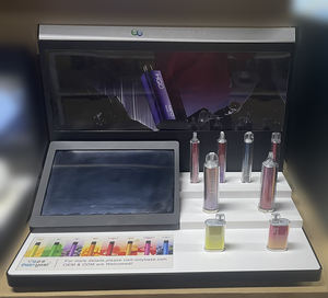 10.1 Inch LCD Interactive Promoting System <b>Acrylic</b> <b>Display</b> <b>Stand</b> Built in Trigger Sensor Exhibition Trade Show <b>Display</b> showcase - Product Image 6