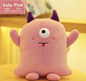 Peluche Mostro Carino e Strano, 5 Colori, Bambola di Peluche Mostro <span class=keywords><strong>Cartone</strong></span> Animato per Regalo di Compleanno Bambini e Decorazione Divano Casa - Product Image 4