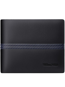 New Arrival Top Grain <b>Small</b> Bifold Black Leather <b>Wallet</b> for Men Slim Billfold With 7 Card Slots Men Short <b>Wallet</b> - Product Image 6