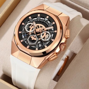 Reloj Mecánico Automático de Alta Calidad, Diseño Multifuncional de Alta Tecnología, Reloj de Acero Inoxidable Impermeable para Hombre de Negocios - Product Image 2