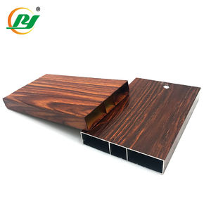 Treillis en aluminium, profil en bois d'aspect aluminium - Product Image 2