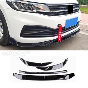Difusor de Parachoques Delantero para Auto, Spoiler Negro Brillante, Pieza de Modificación para Volkswagen Bora 2019, Protector de Parachoques, Accesorios para Auto - Product Image 2