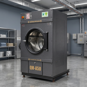 Secadora Eléctrica de Alta Capacidad de 50 kg, Totalmente Automática, Comercial e Industrial, con Autolimpieza, Trifásica - Product Image 3